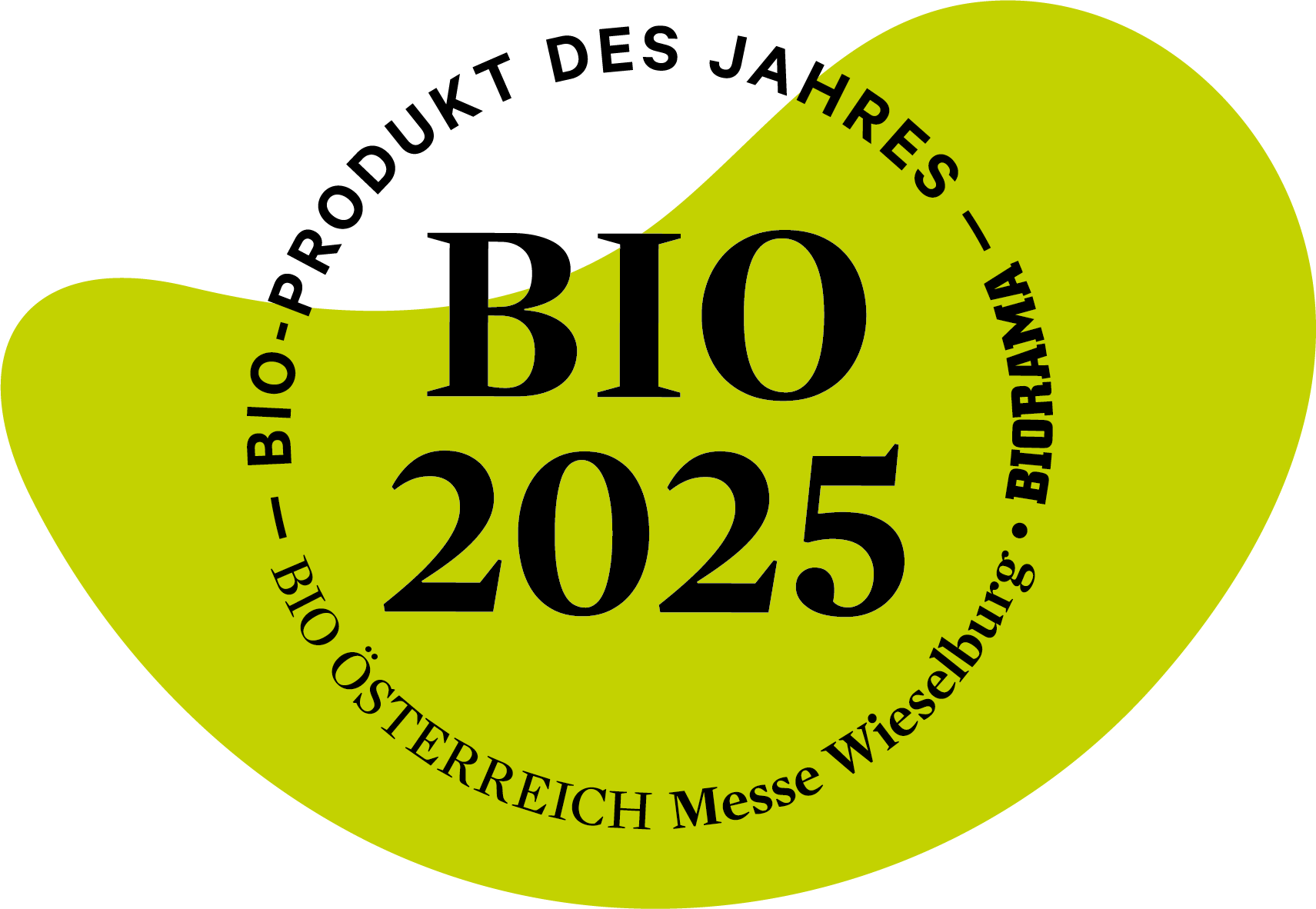 Logo Bio-Produkt des Jahres 2025